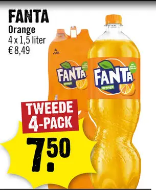 Aanbieding: Fanta Orange