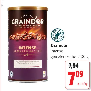 Promotie: Intense Gemalen Koffie