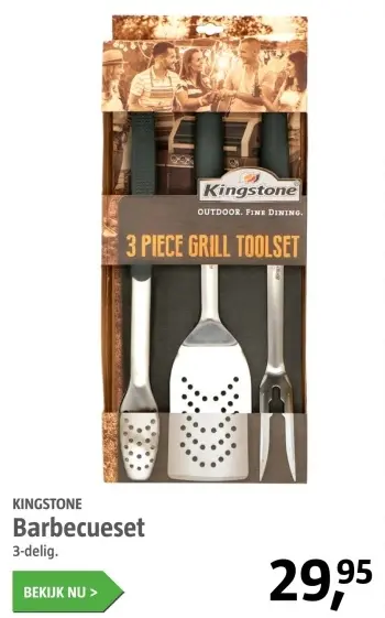 Aanbieding: Barbecueset 3-delig