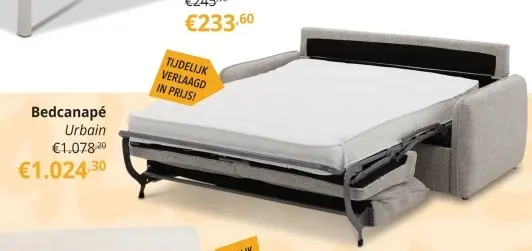 Promotie: Bedcanapé Urbain