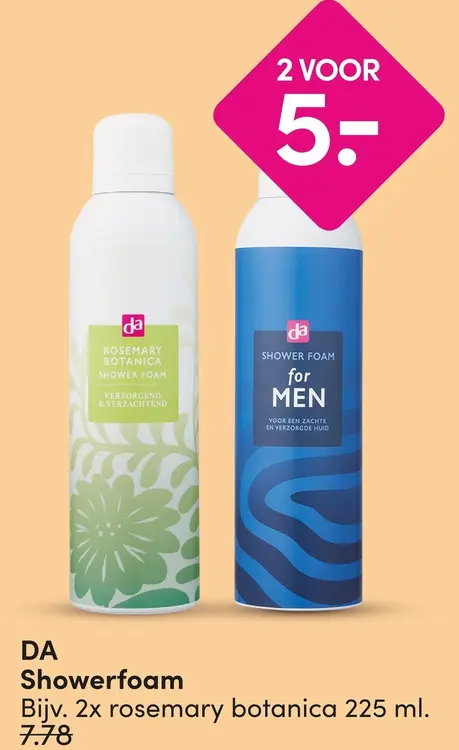 Aanbieding: Showerfoam