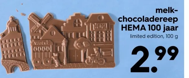 Aanbieding: melk-chocoladereep