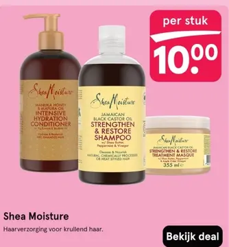 Aanbieding: Shea Moisture Haarverzorging