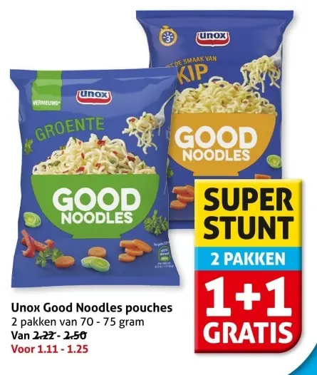 Aanbieding: Good Noodles pouches