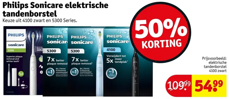 Aanbieding: Sonicare elektrische tandenborstel