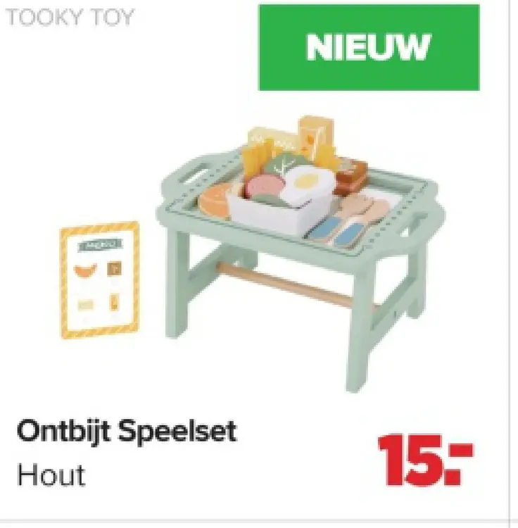 Promotie: Ontbijt Speelset