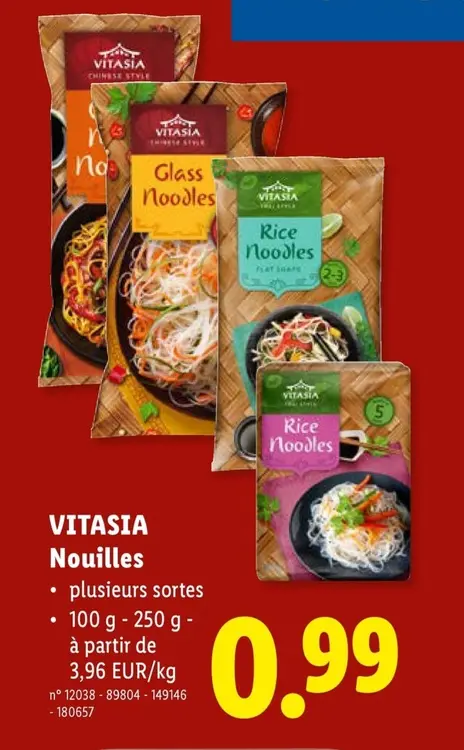 Offre: VITASIA Nouilles