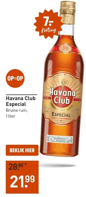 Aanbieding: Havana Club Especial
