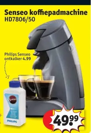 Promotie: Senseo koffiepadmachine