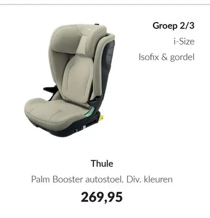 Aanbieding: Palm Booster autostoel