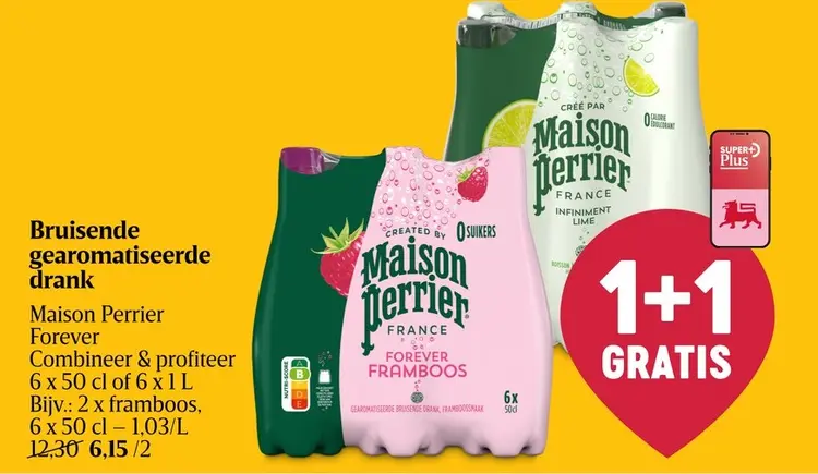 Promotie: Bruisende gearomatiseerde drank