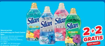 Aanbieding: Wasverzachter Aromatherapy en Fresh Control Silan