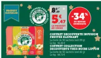 Offre: Coffret decouverte infusion fruitee, coffret 