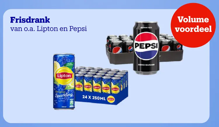 Promotie: Frisdrank