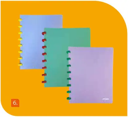 Offre: Cahier A4 pastel