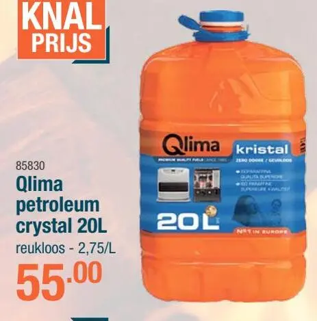 Aanbieding: Qlima petroleum crystal