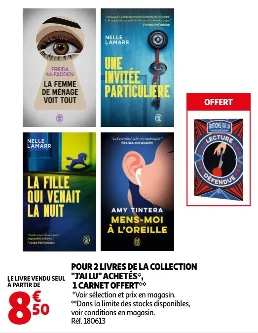 Offre: Livres de la collection "J'ai lu"