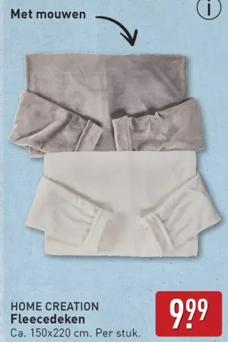 Aanbieding: Fleecedeken