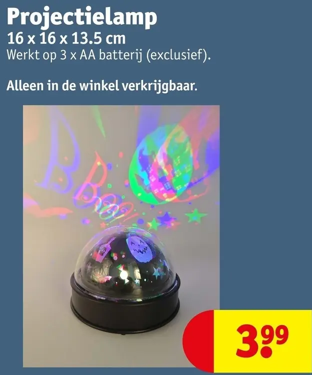 Aanbieding: Projectielamp