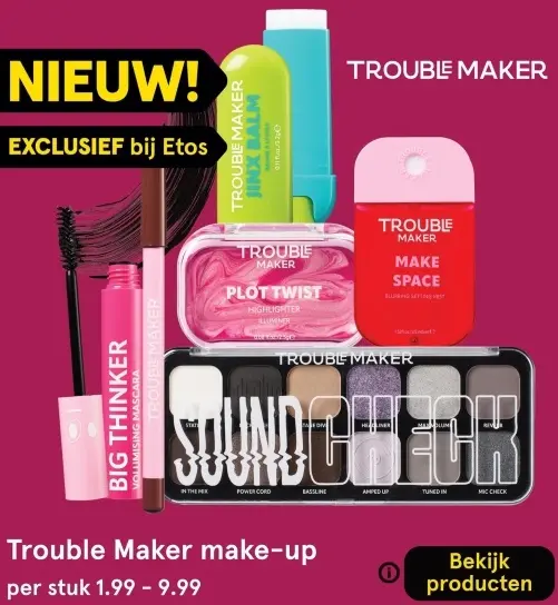 Aanbieding: Trouble Maker make-up