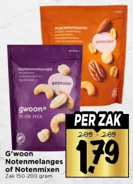 Aanbieding: Notenmelanges of Notenmixen