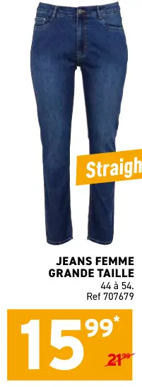 Offre: Jeans femme grande taille