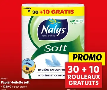 Offre: Papier-toilette soft