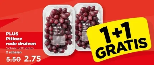 Pitloze rode druiven