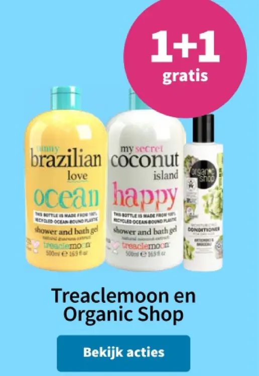 Promotie: Treaclemoon en Organic Shop