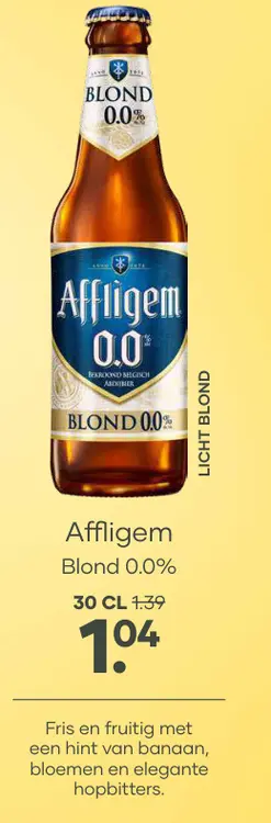 Aanbieding: Affligem Blond 0.0%