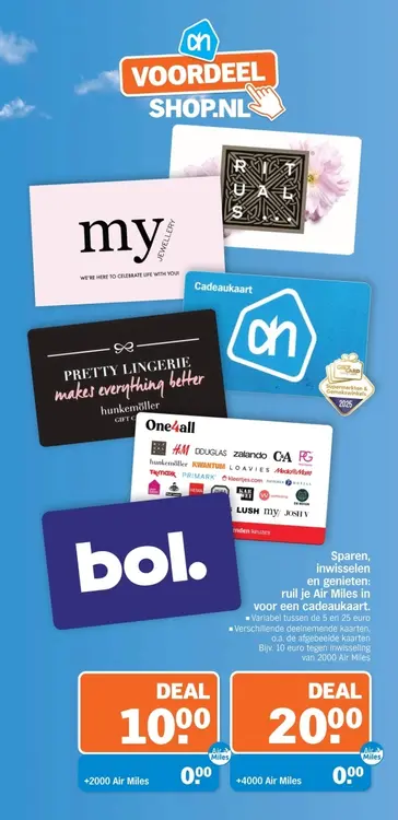 Aanbieding: Cadeaukaart