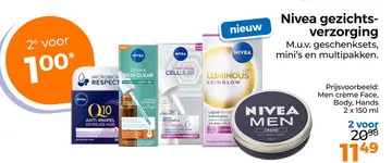 Aanbieding: Nivea gezichtsverzorging