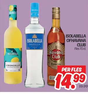 Aanbieding: Isolabella of Havana Club