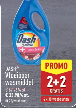 Aanbieding: Vloeibaar wasmiddel
