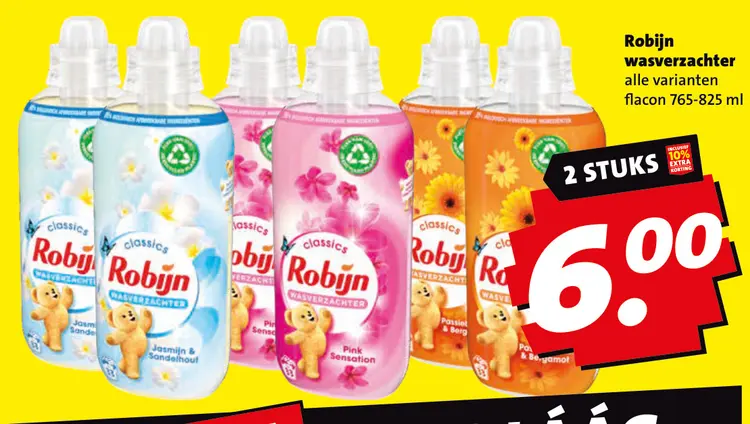 Aanbieding: Robijn wasverzachter