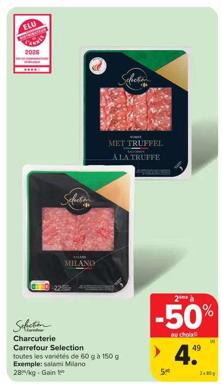 Offre: Charcuterie