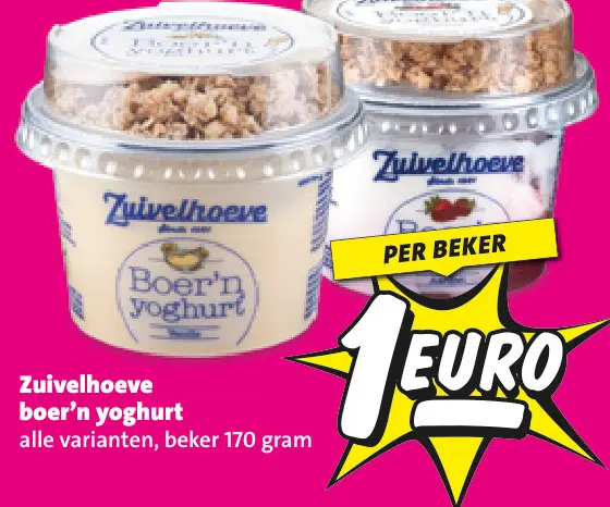 Aanbieding: boer'n yoghurt