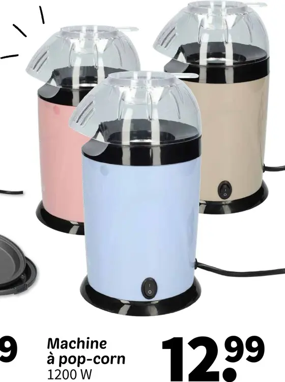 Offre: Machine à pop-corn