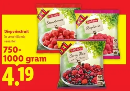 Aanbieding: Freshona Diepvriesfruit
