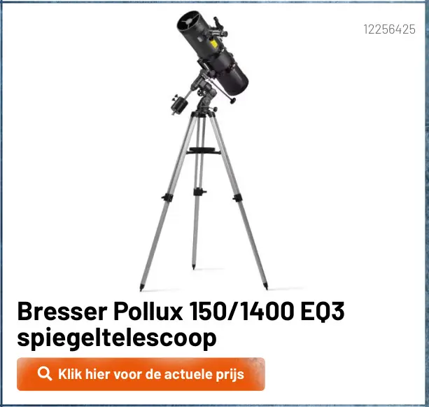 Aanbieding: Pollux 150/1400 EQ3 spiegeltelecoop