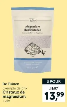 Offre: Cristaux de magnésium