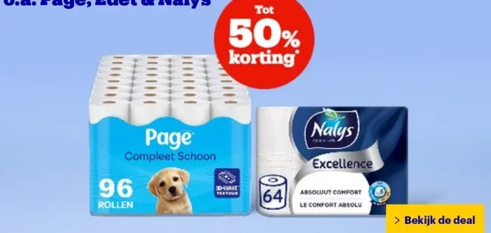 Aanbieding: Toilet paper