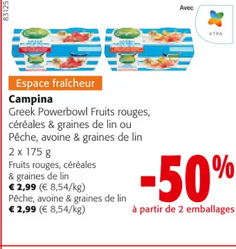 Offre: Greek Powerbowl Fruits rouges, céréales & graines