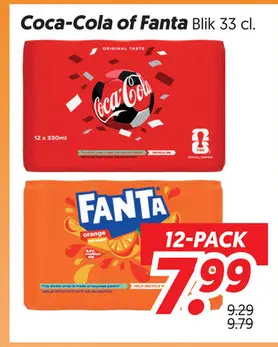 Aanbieding: Coca-Cola of Fanta