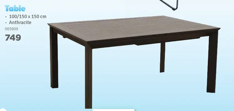 Offre: Table