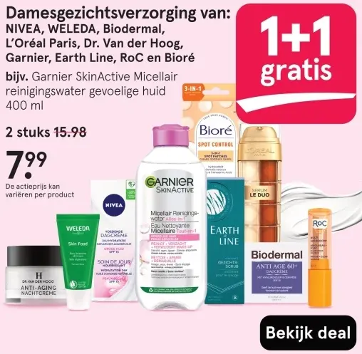 Aanbieding: Damesgezichtsverzorging