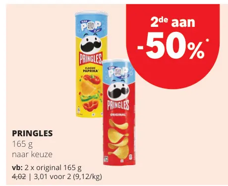 Promotie: Pringles