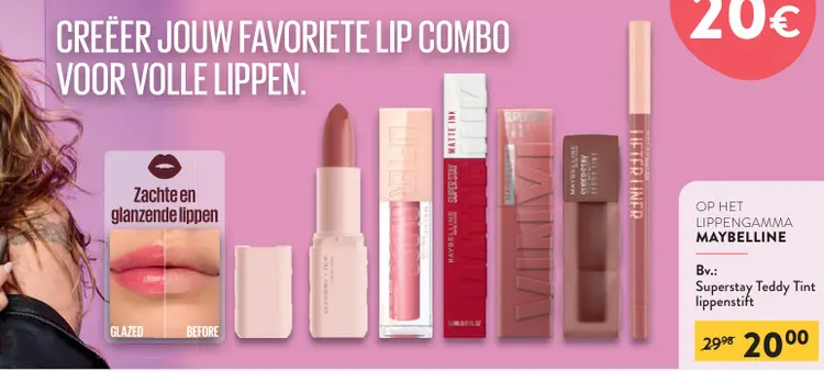 Promotie: Superstay Teddy Tint lippenstift