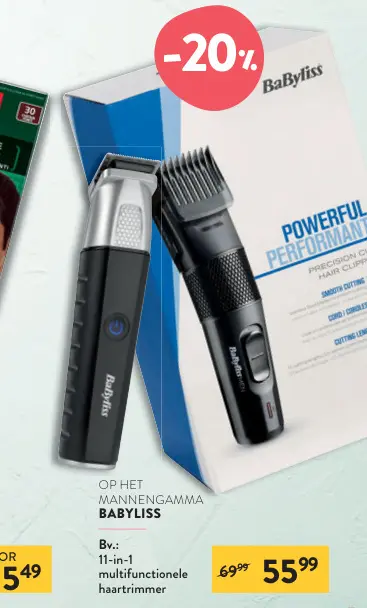 Offre: 11-in-1 multifunctionele haartrimmer
