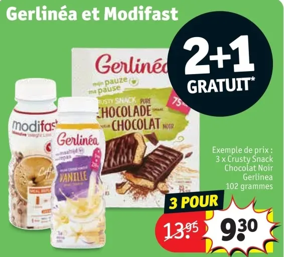 Offre: Gerlinéa et Modifast